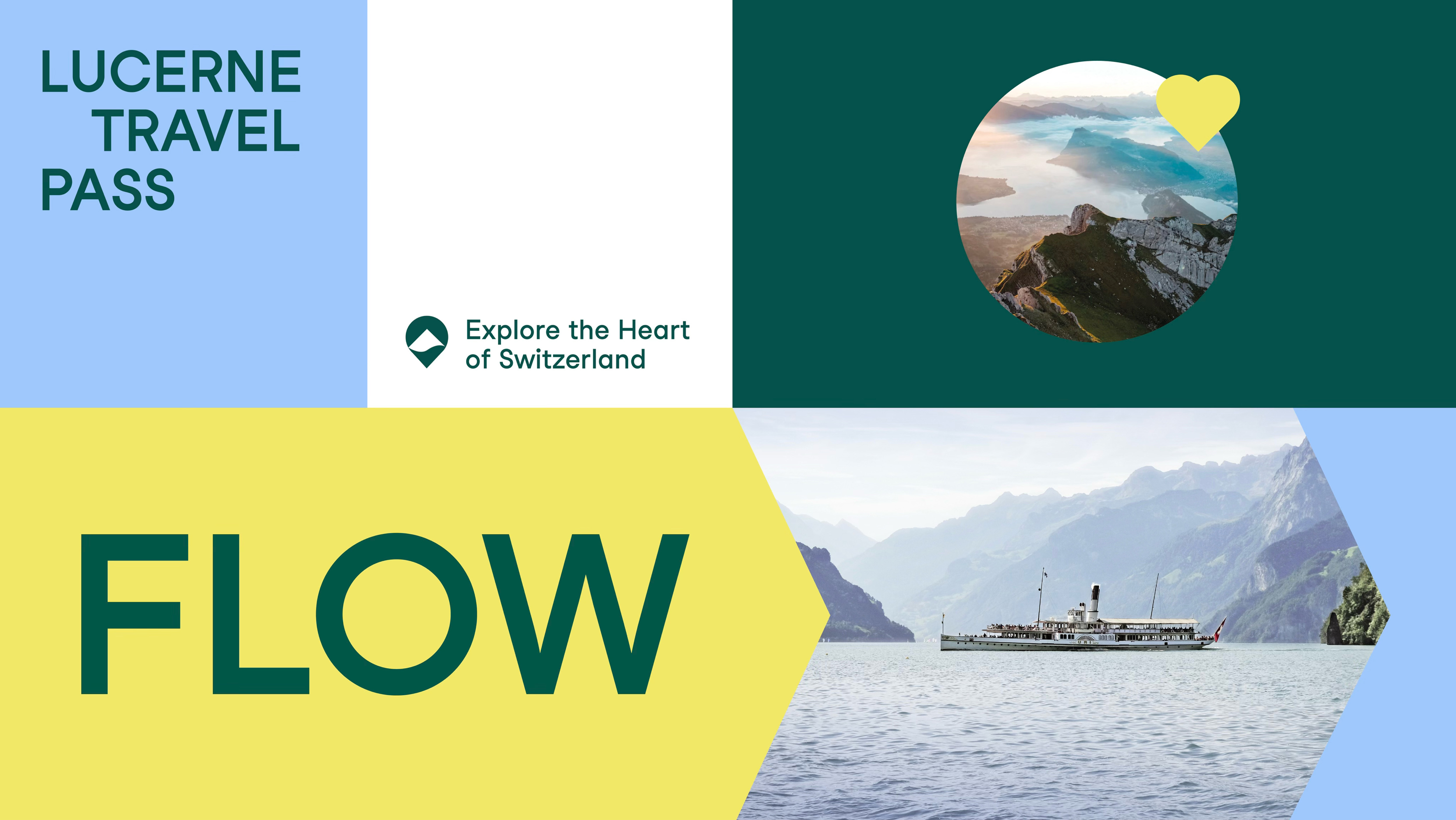 Lucerne travel pass branding