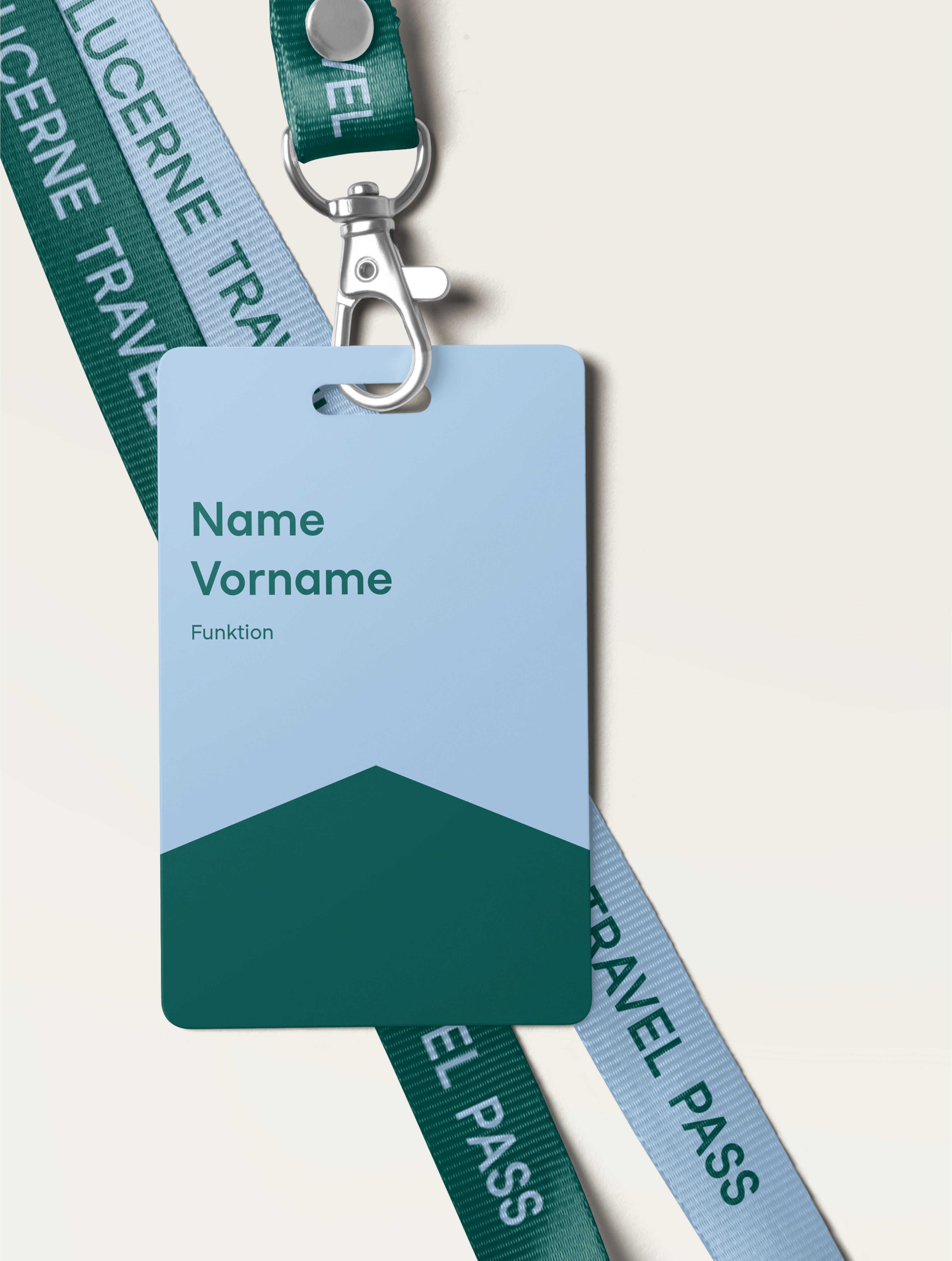 Lucerne travel pass lanyard